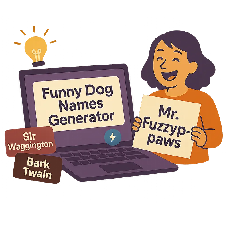 Funny Dog Names Generator